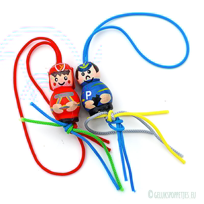 Lucky firefighter doll