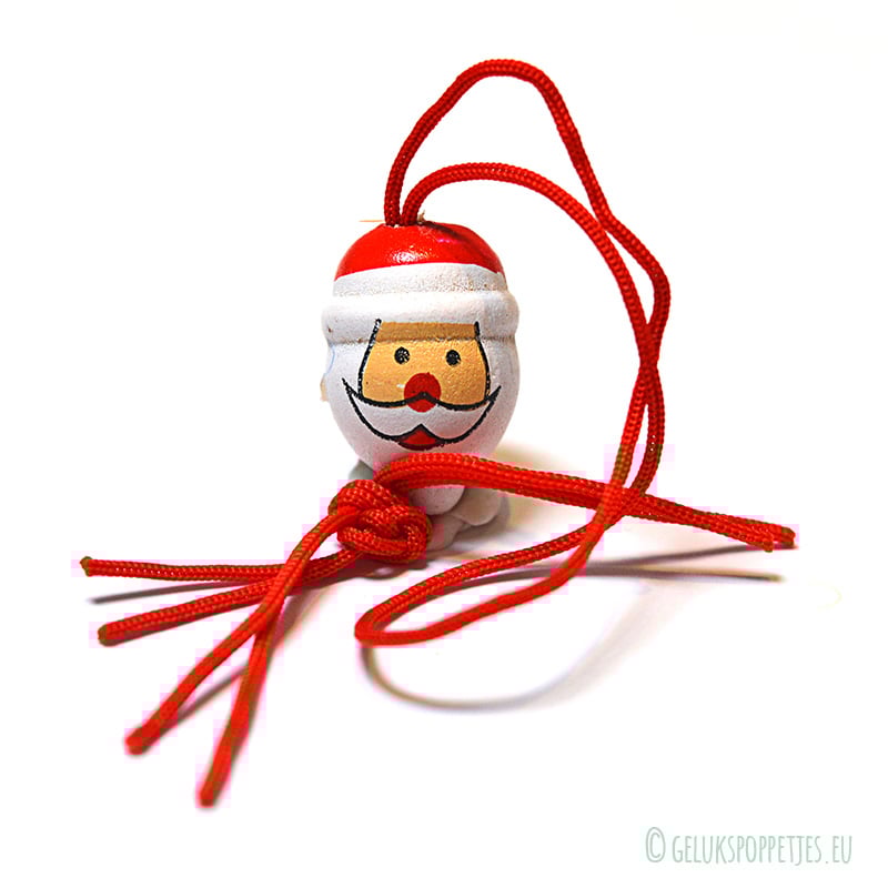 Santa Claus head lucky doll