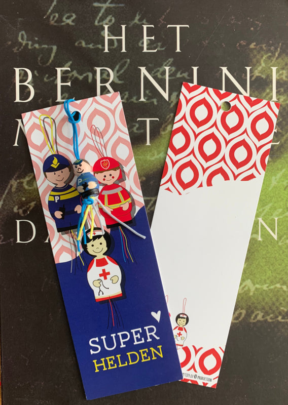 Superhero bookmark