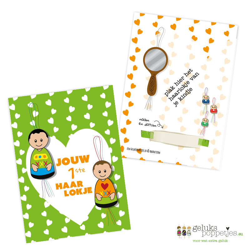 Card your first lock of hair