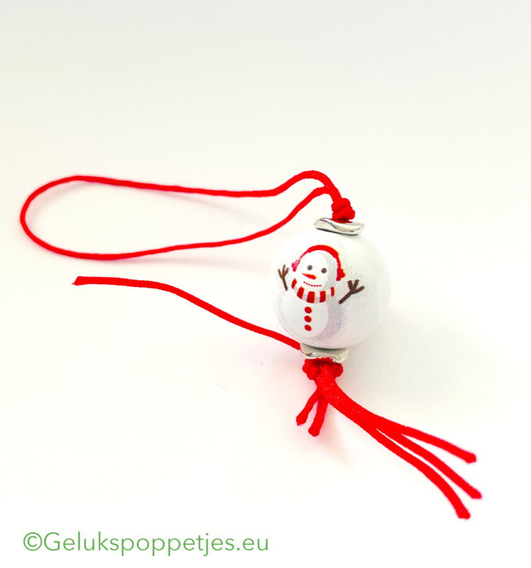 Lucky snowman doll handmade