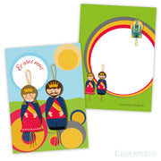 card once upon a time there was a king and queen