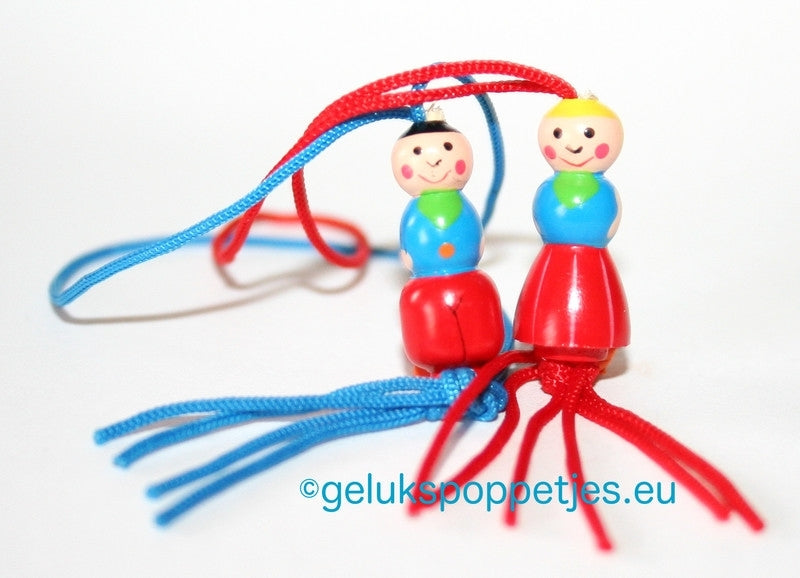 Lucky doll farmer and farmer's wife