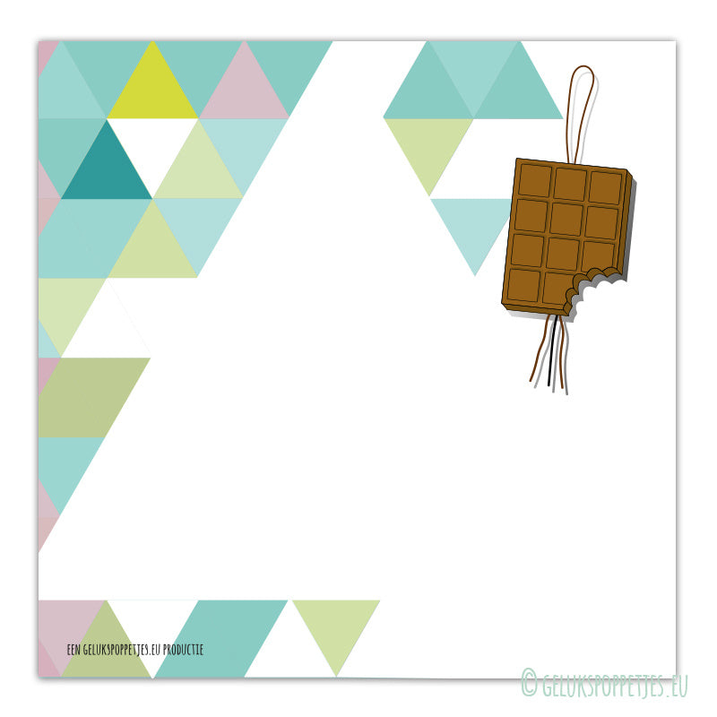 Chocolate Notepad Chocolate notepad
