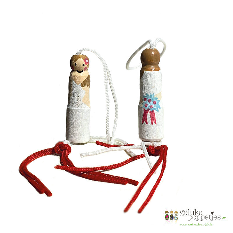 Lucky dolls bridal couple