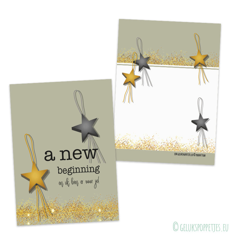 Card a new beginning