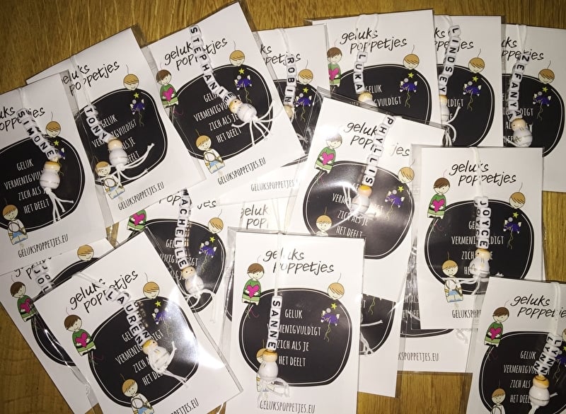 Cellophane bags with a sealing strip