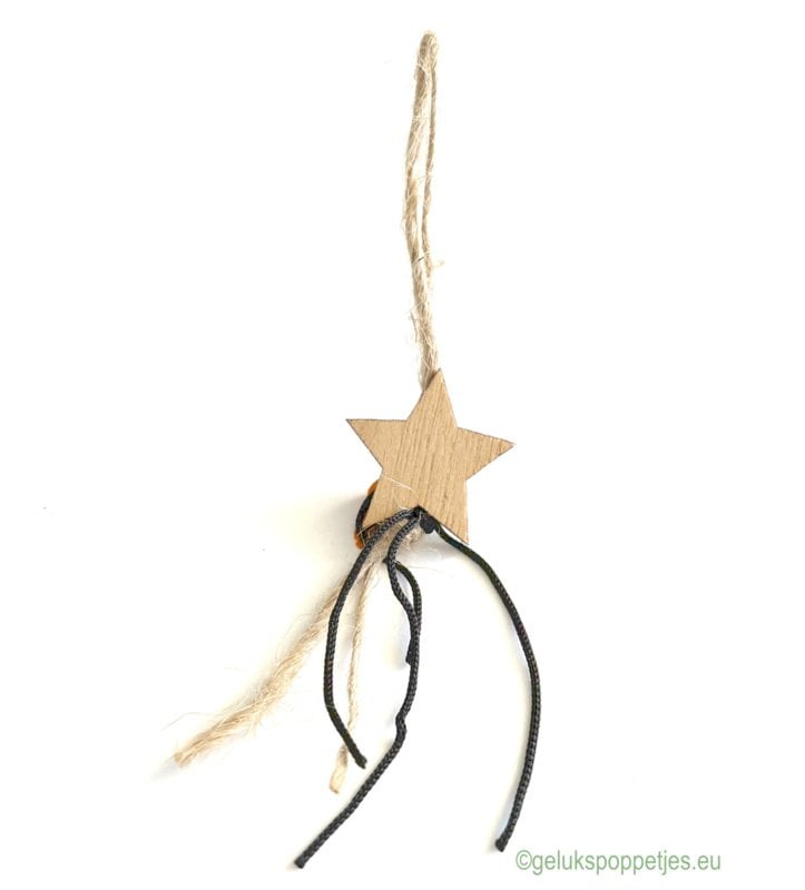 Lucky doll natural Christmas tree or Christmas star