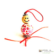 Valentine's Day lucky doll handmade