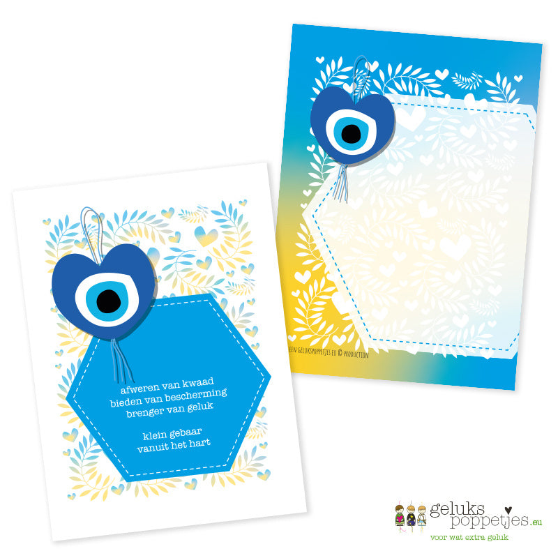 Evil eye card