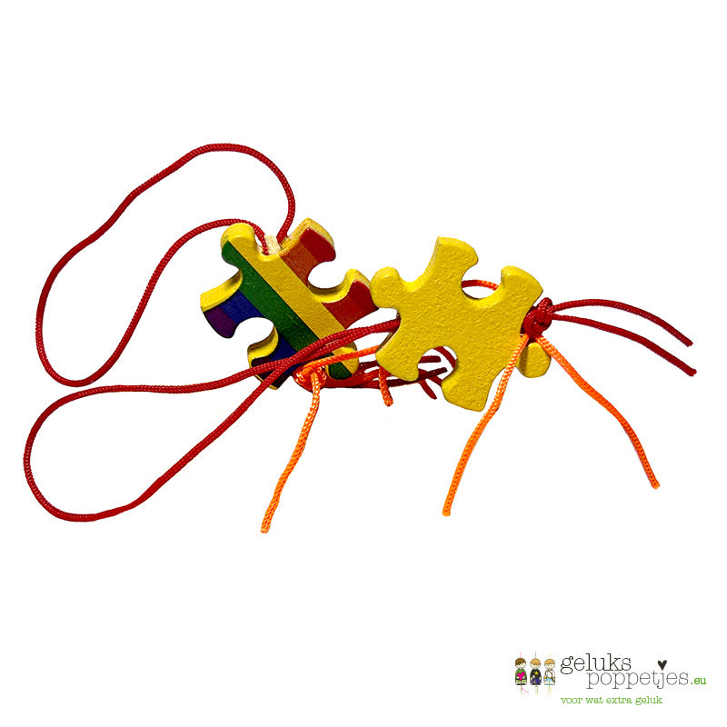 Lucky doll puzzle piece