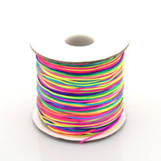 Colored nylon thread on a roll