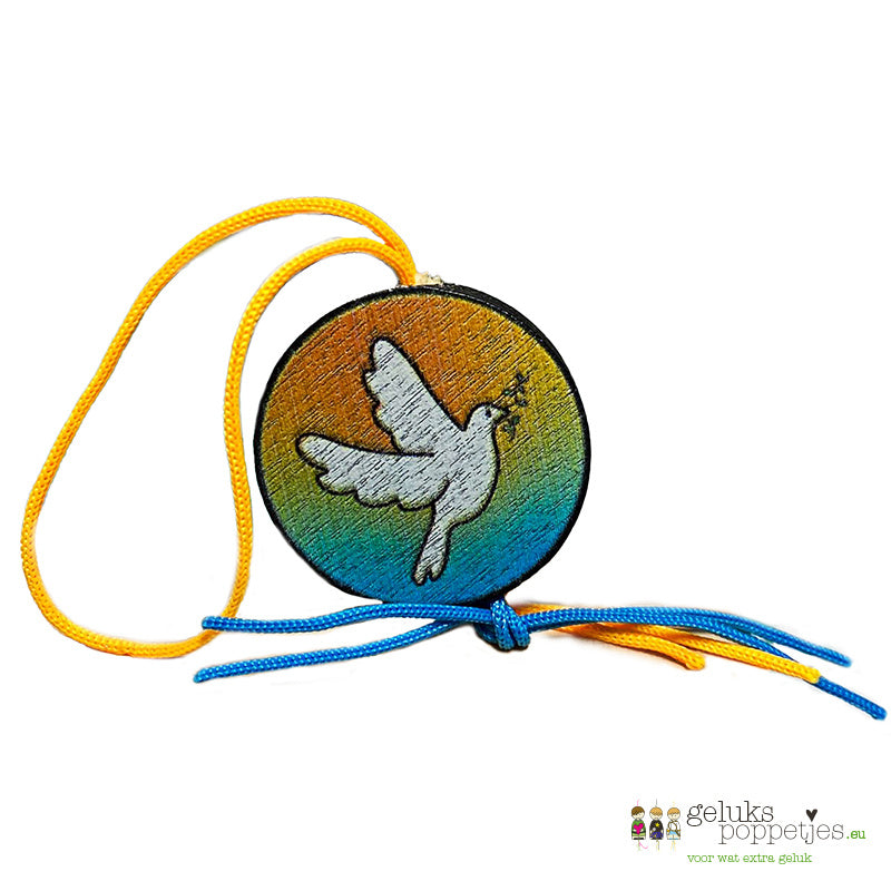 Lucky peace dove doll