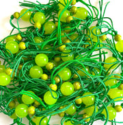 Lucky doll green jade natural stone