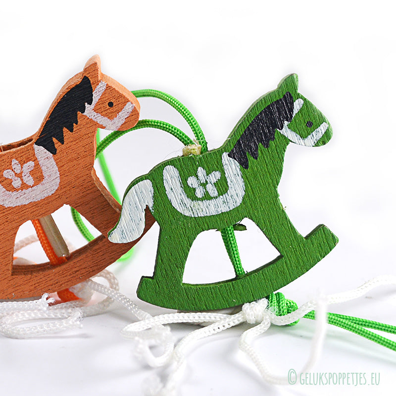 Lucky rocking horse doll