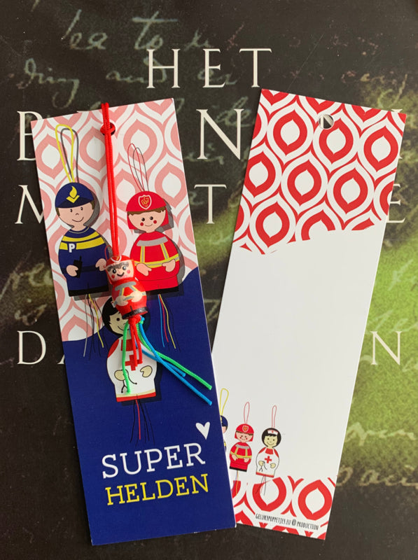 Superhero bookmark