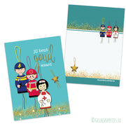 Card: You are worth gold, caregiver