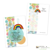 Card somewhere over the rainbow