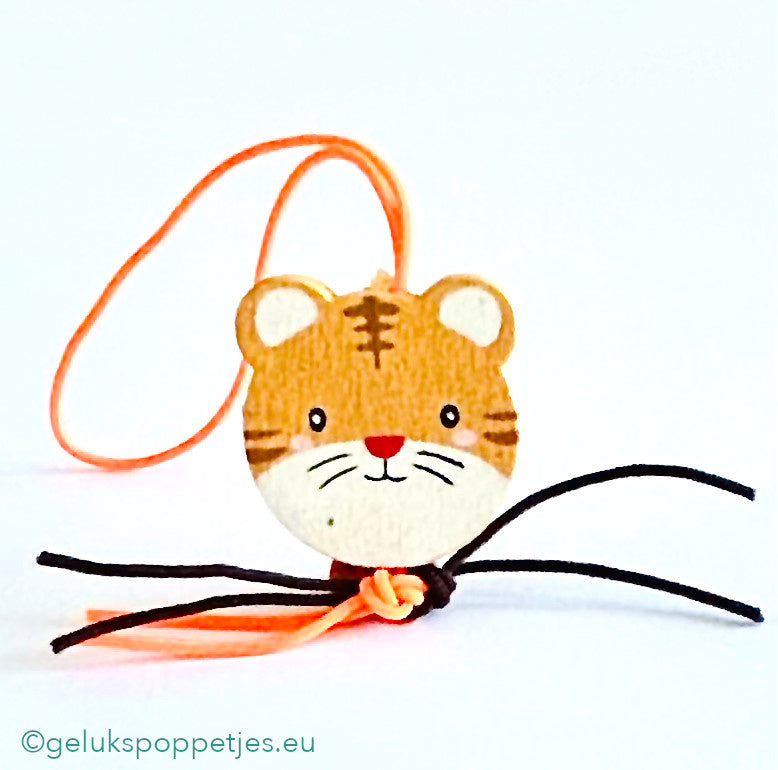 Lucky doll tiger head