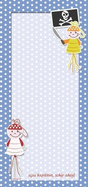 Pirate Notepad while supplies last