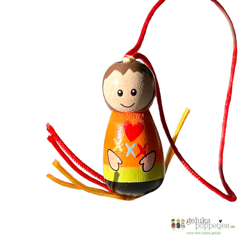 Lucky doll with braid