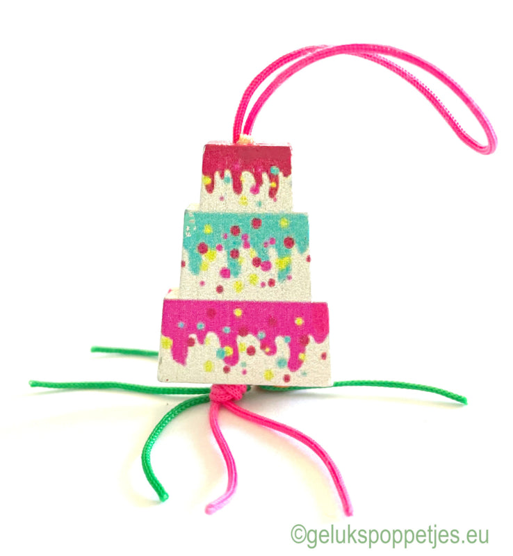 Geluksopppetje taartje