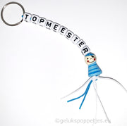 Keyring top master with lucky pirate doll