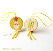 Lucky angel doll with candles