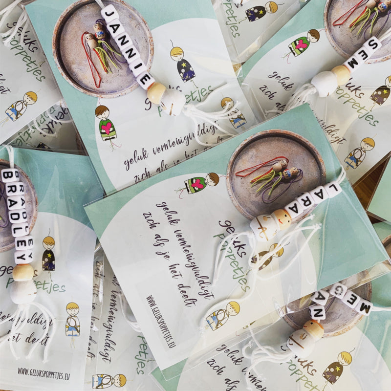 Packaging for lucky charm or key ring