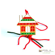 Lucky doll gingerbread house