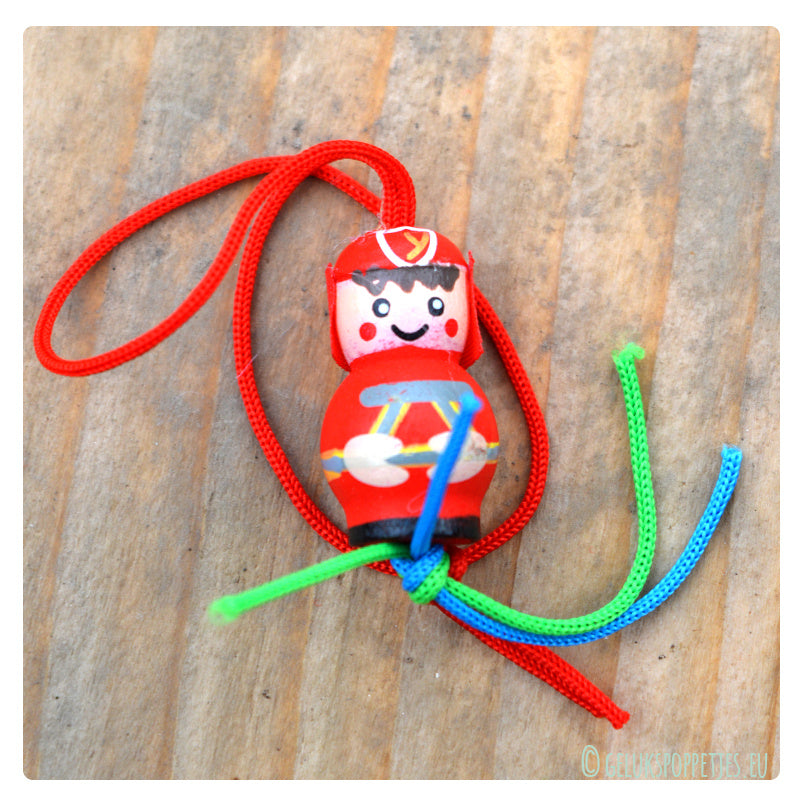 Lucky firefighter doll