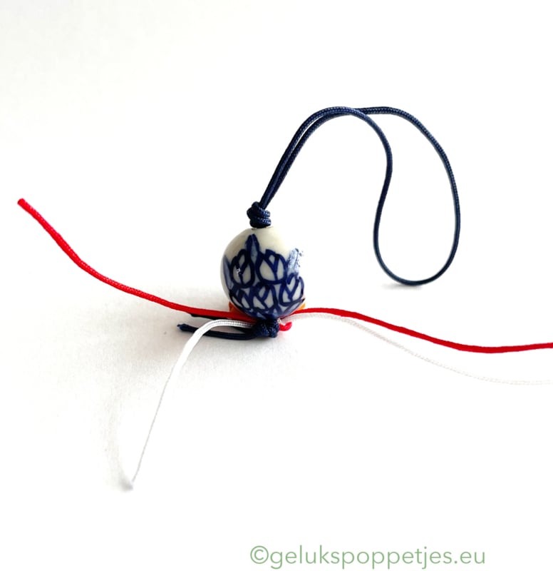 Lucky doll porcelain tulips