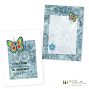 Condolence card in English