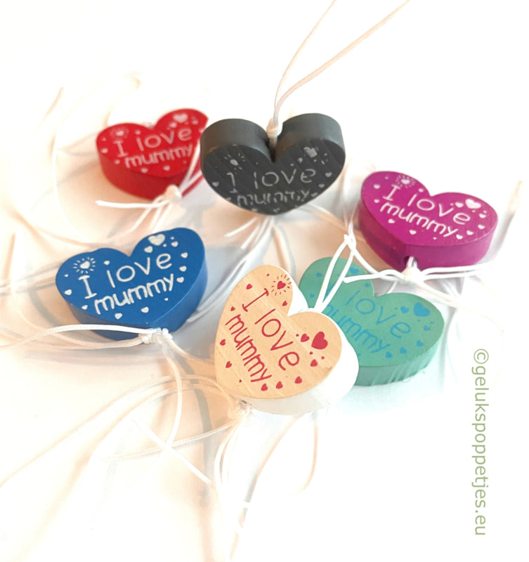 Lucky doll heart with I love mummy