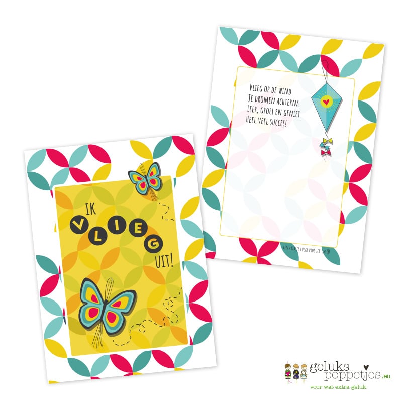 Card I'm flying out with quote