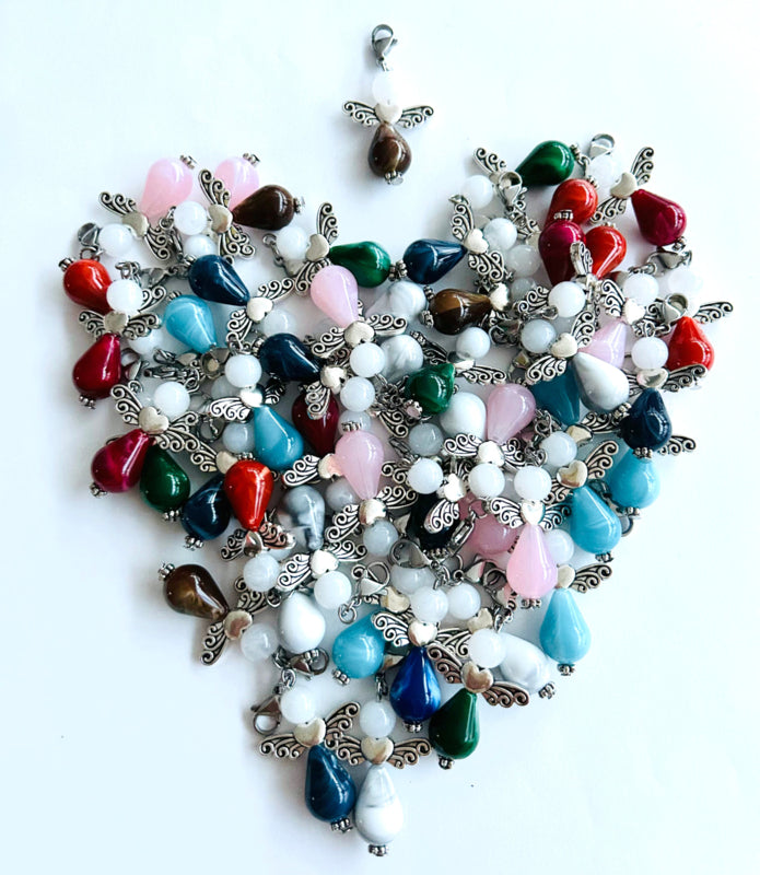 Lucky doll guardian angel with clip