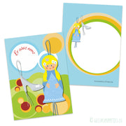 Card Cinderella once upon a time