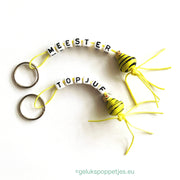 Keyring master with lucky bee doll