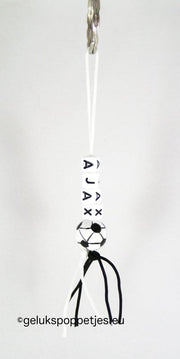 AJAX keychain with lucky football figure