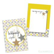 Card a beacon of light full of happiness