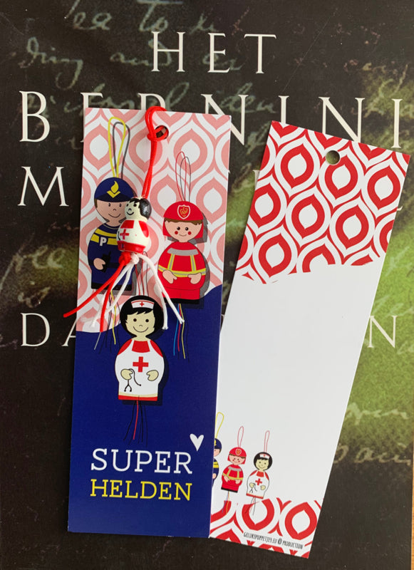 Superhero bookmark