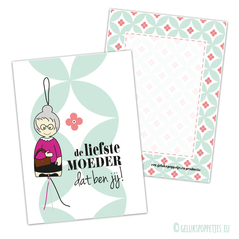 Card the sweetest mother is you