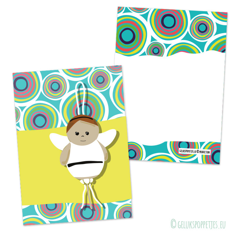 Card angel retro theme