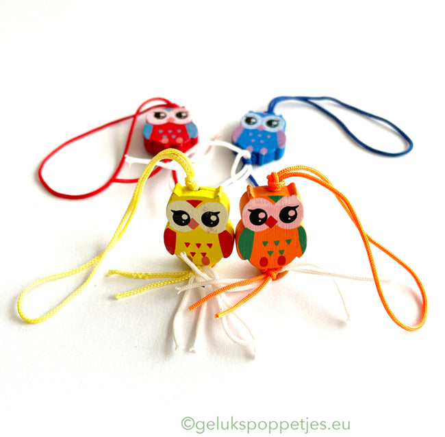 Lucky doll colored lucky owl