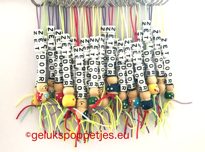 Key ring continues with a simple lucky charm