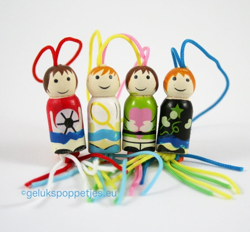 Lucky football player doll