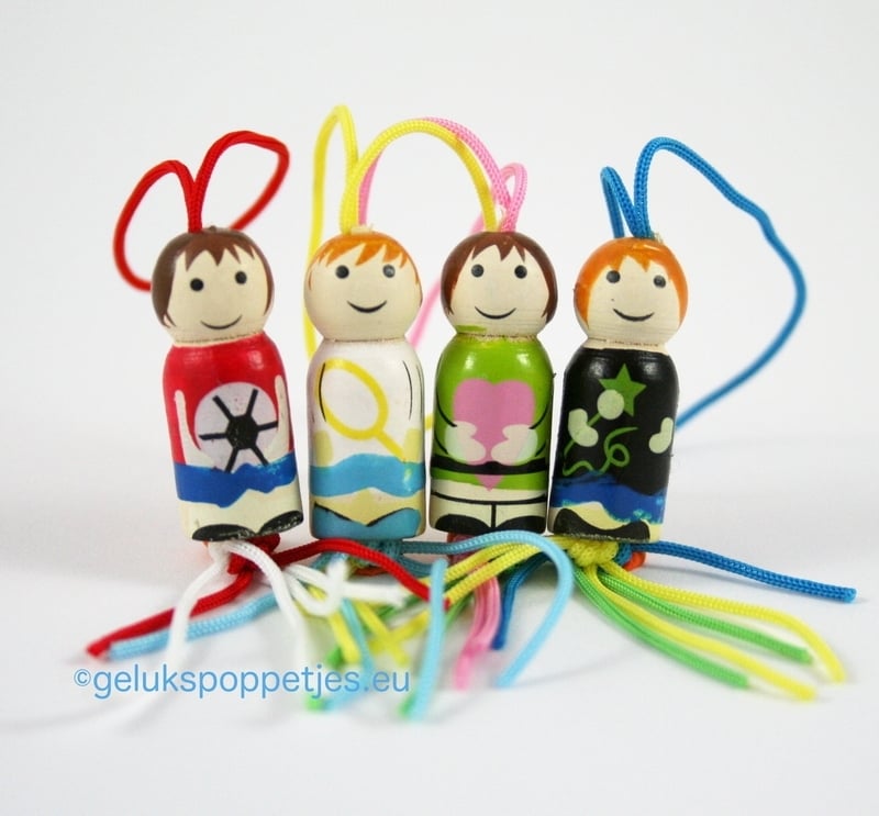 Lucky tennis player doll